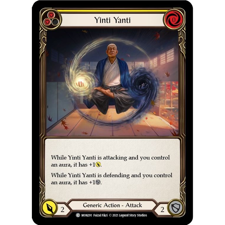 Image for Yinti Yanti (Yellow) (MON291) (MON) - Flesh and Blood TCG