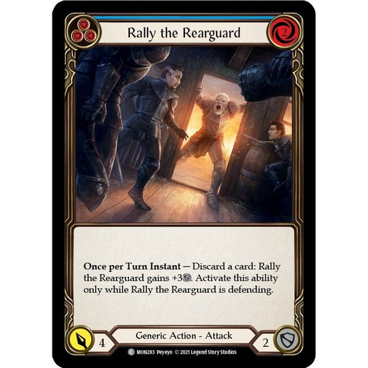 Image for Rally the Rearguard (Blue) (MON283) (MON) - Flesh and Blood TCG