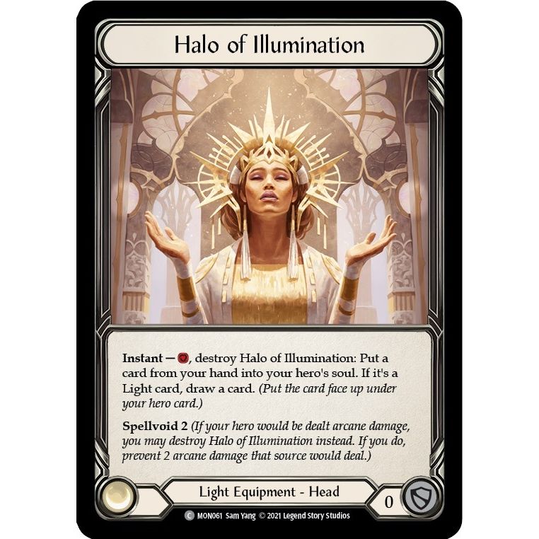 Image for Halo of Illumination (MON061) (MON) - Flesh and Blood TCG