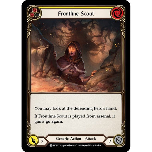 Image for Frontline Scout (Yellow) (MON273) (MON) - Flesh and Blood TCG