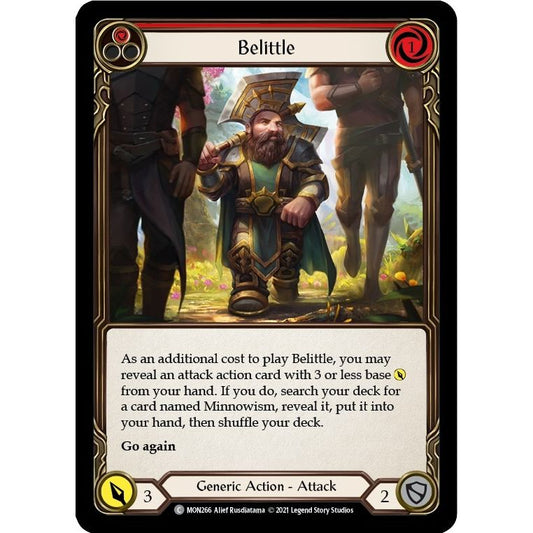 Image for Belittle (Red) (MON266) (MON) - Flesh and Blood TCG