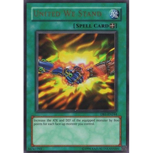 Image for United We Stand (DB1-EN244) (DB1) - YuGiOh