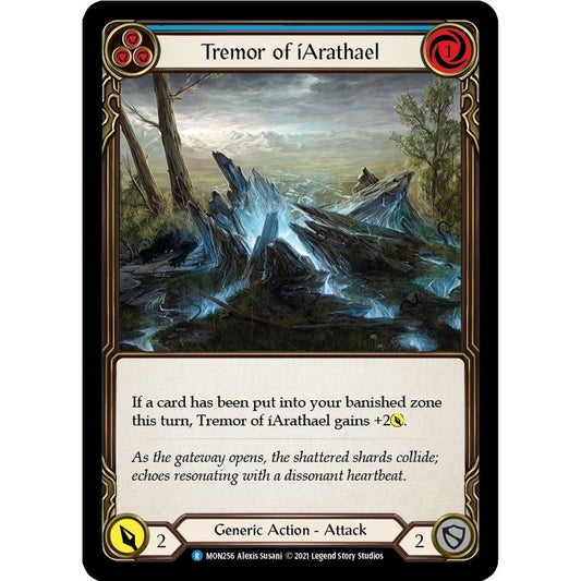 Image for Tremor of iArathael (Blue) (MON256) (MON) - Flesh and Blood TCG