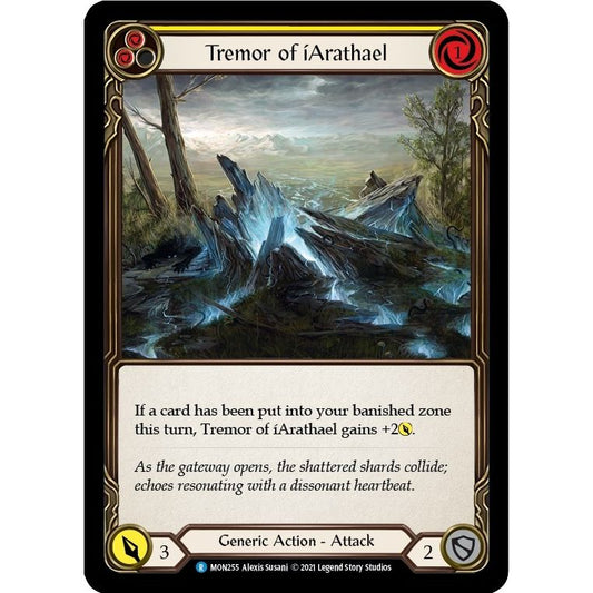 Image for Tremor of iArathael (Yellow) (MON255) (MON) - Flesh and Blood TCG