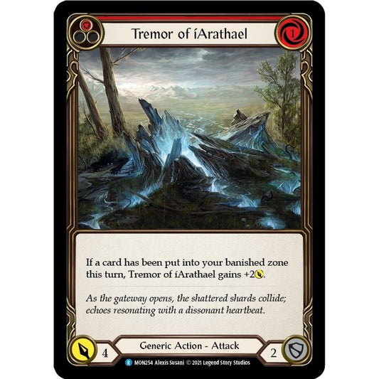 Image for Tremor of iArathael (Red) (MON254) (MON) - Flesh and Blood TCG