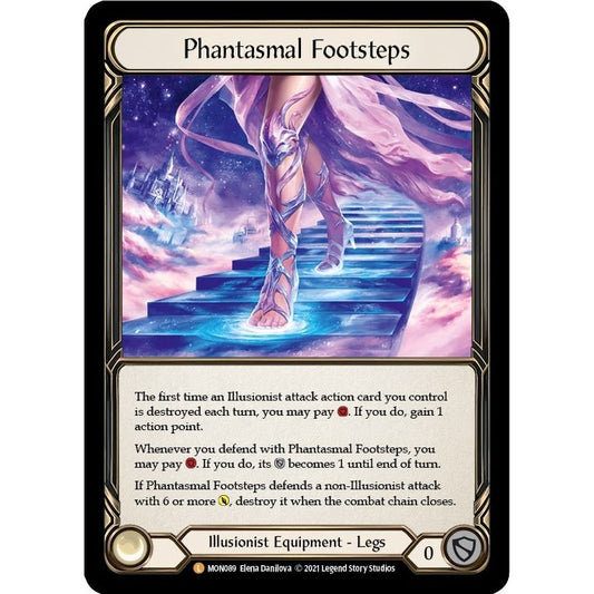 Image for Phantasmal Footsteps (MON089) (MON) - Flesh and Blood TCG