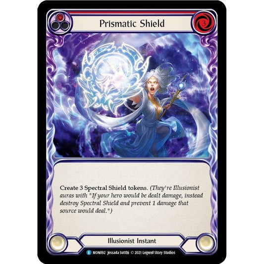 Image for Prismatic Shield (Red) (MON092) (MON) - Flesh and Blood TCG