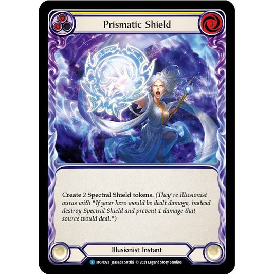 Image for Prismatic Shield (Yellow) (MON093) (MON) - Flesh and Blood TCG