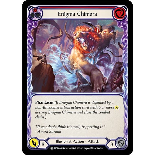 Image for Enigma Chimera (Red) (MON098) (MON) - Flesh and Blood TCG