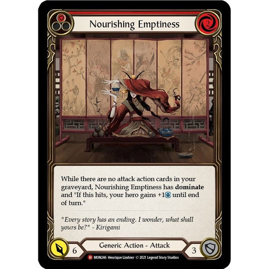 Image for Nourishing Emptiness (MON246) (MON) - Flesh and Blood TCG