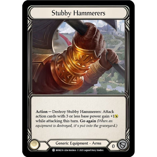 Image for Stubby Hammerers (MON239) (MON) - Flesh and Blood TCG