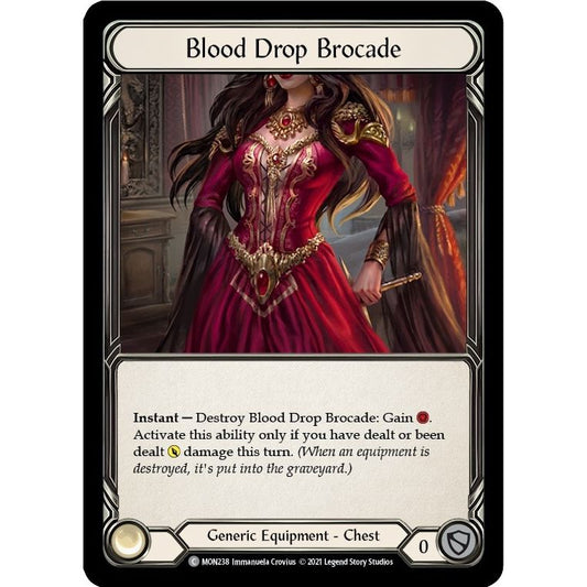 Image for Blood Drop Brocade (MON238) (MON) - Flesh and Blood TCG