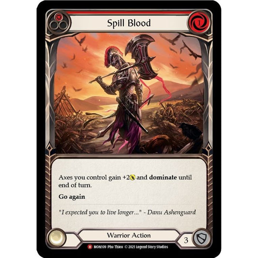 Image for Spill Blood (MON109) (MON) - Flesh and Blood TCG