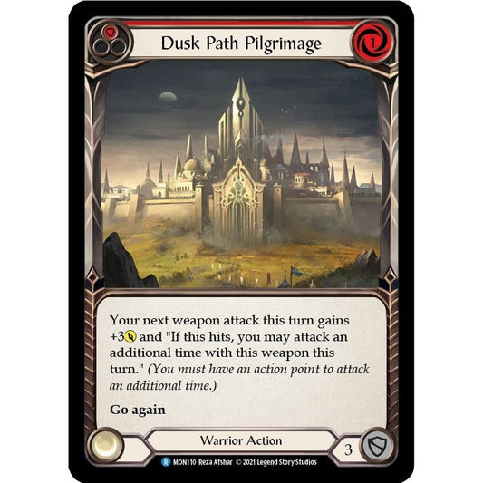 Image for Dusk Path Pilgrimage (Red) (MON110) (MON) - Flesh and Blood TCG