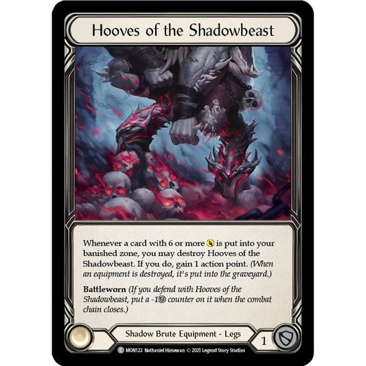 Image for Hooves of the Shadowbeast (MON122) (MON) - Flesh and Blood TCG