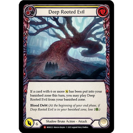 Image for Deep Rooted Evil (MON123) (MON) - Flesh and Blood TCG