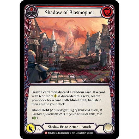 Image for Shadow of Blasmophet (MON125) (MON) - Flesh and Blood TCG