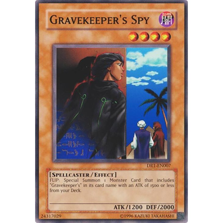 Image for Gravekeeper's Spy (DR1-EN007) (DR1) - YuGiOh