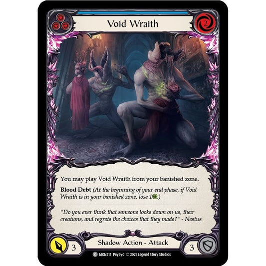Image for Void Wraith (Blue) (MON211) (MON) - Flesh and Blood TCG