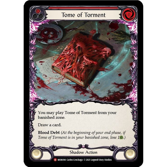 Image for Tome of Torment (MON194) (MON) - Flesh and Blood TCG