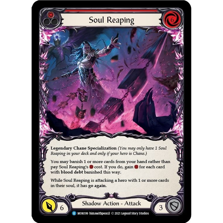 Image for Soul Reaping (MON199) (MON) - Flesh and Blood TCG