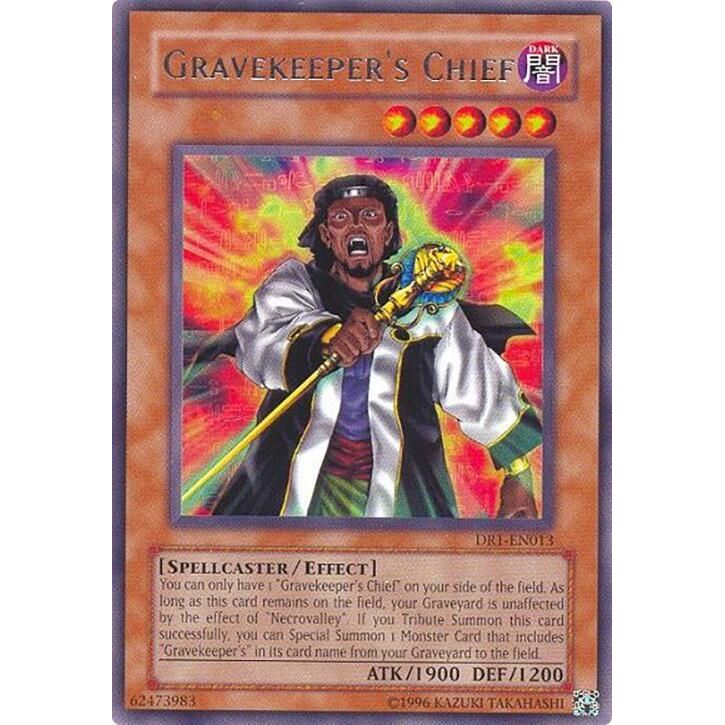 Image for Gravekeeper's Chief (DR1-EN013) (DR1) - YuGiOh