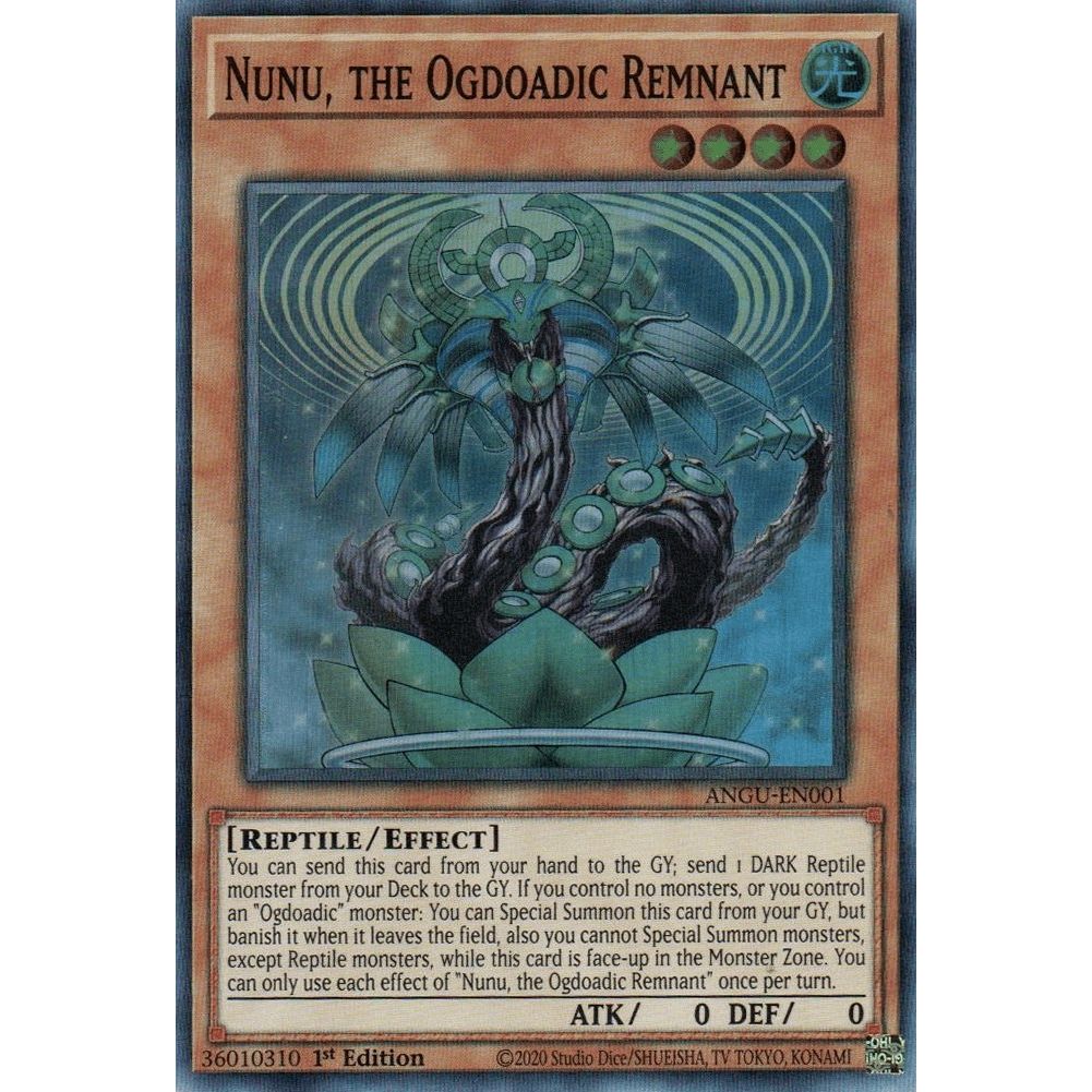 Image for Nunu, the Ogdoadic Remnant (ANGU-EN001) (ANGU) - YuGiOh