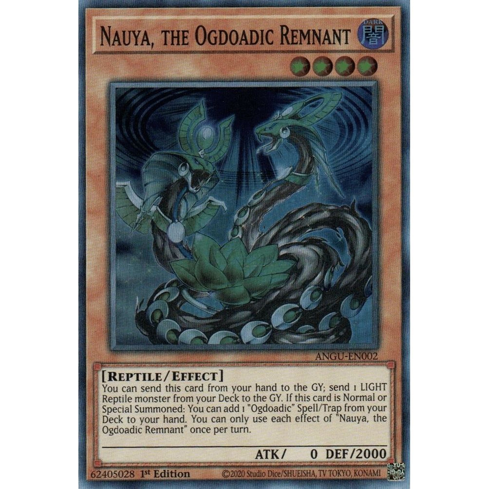 Image for Nauya, the Ogdoadic Remnant (ANGU-EN002) (ANGU) - YuGiOh