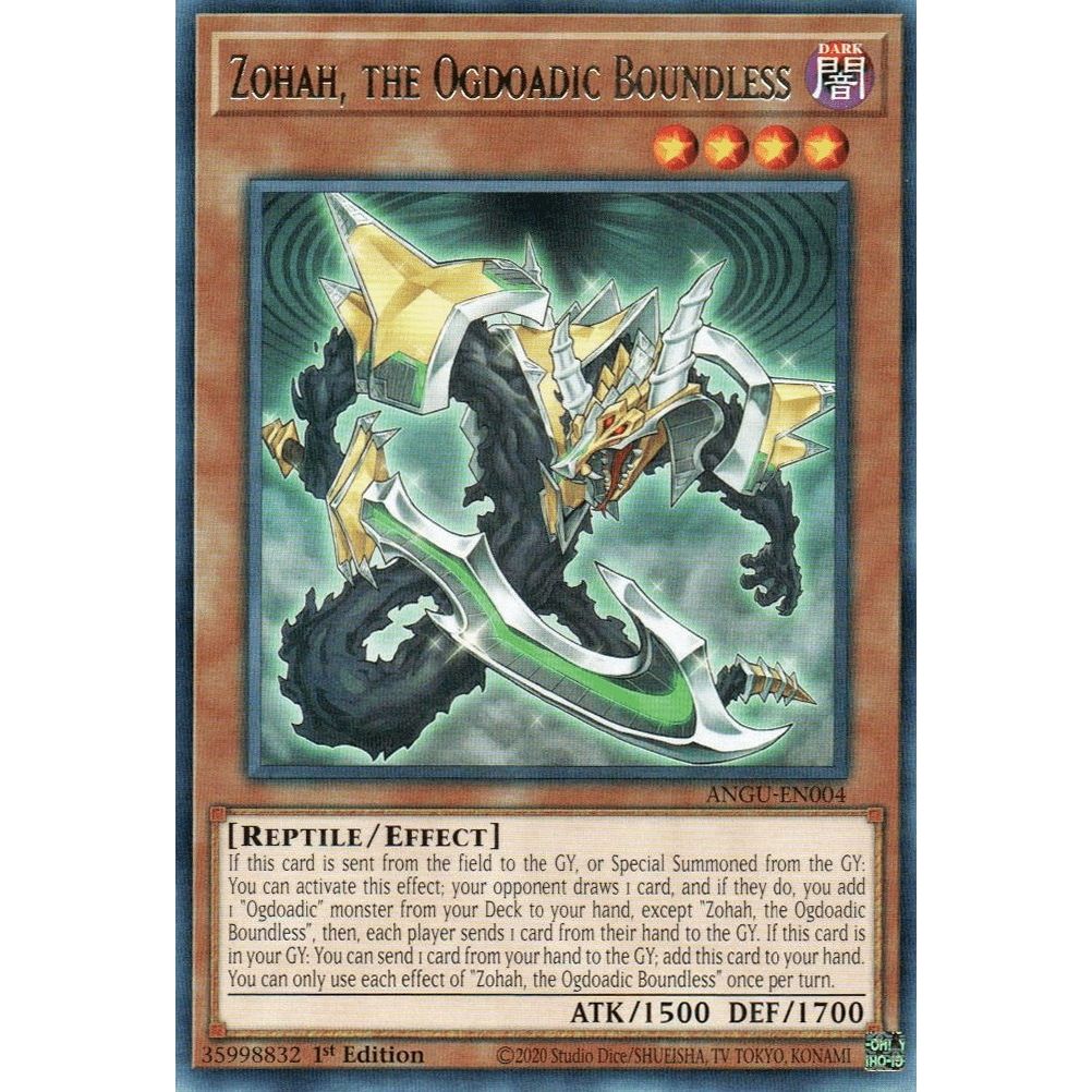 Image for Zohah, the Ogdoadic Boundless (ANGU-EN004) (ANGU) - YuGiOh