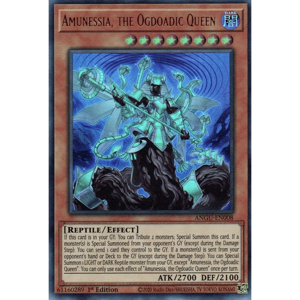 Image for Amunessia, the Ogdoadic Queen (ANGU-EN008) (ANGU) - YuGiOh