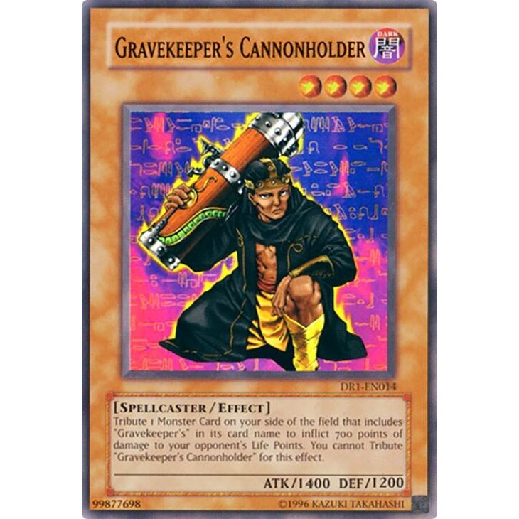 Image for Gravekeeper's Cannonholder (DR1-EN014) (DR1) - YuGiOh