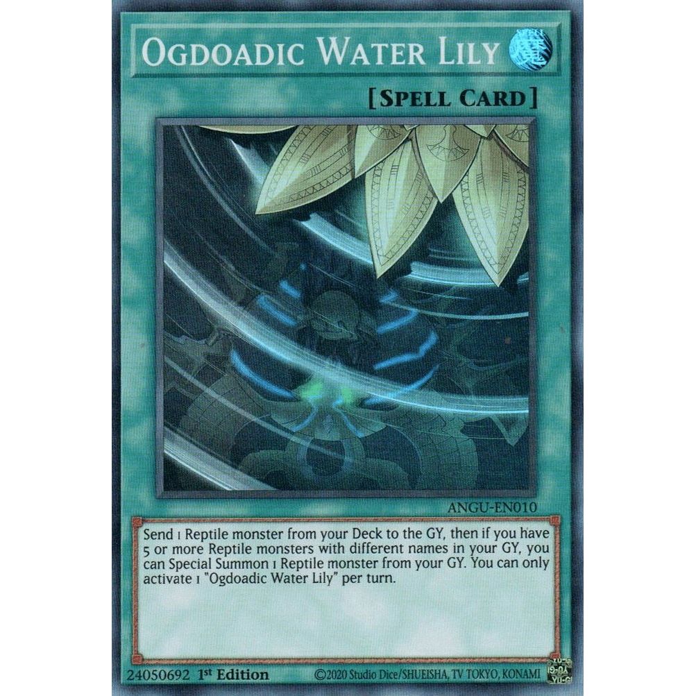 Image for Ogdoadic Water Lily (ANGU-EN010) (ANGU) - YuGiOh