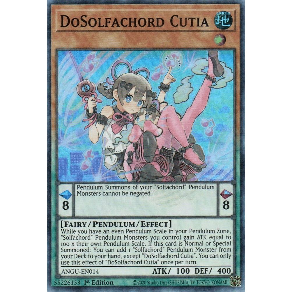 Image for DoSolfachord Cutia (ANGU-EN014) (ANGU) - YuGiOh