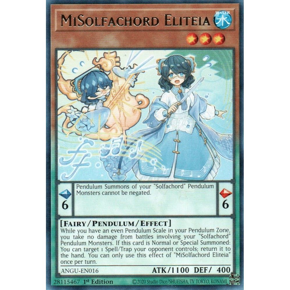 Image for MiSolfachord Eliteia (ANGU-EN016) (ANGU) - YuGiOh