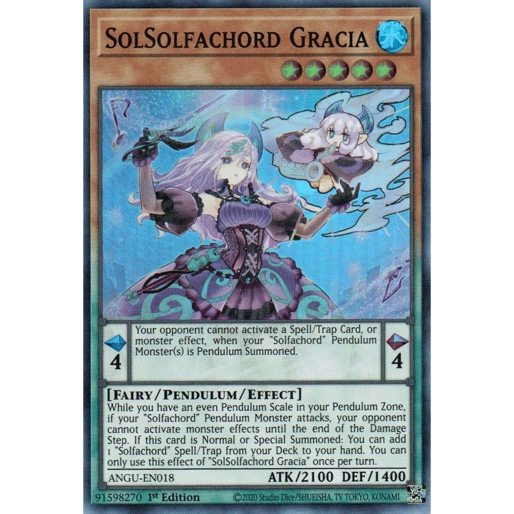 Image for SolSolfachord Gracia (ANGU-EN018) (ANGU) - YuGiOh