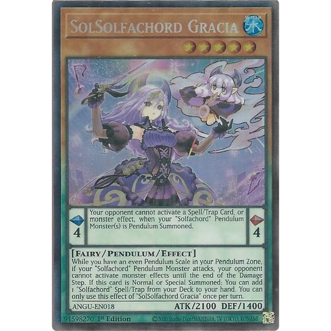 Image for SolSolfachord Gracia (CR) (ANGU-EN018) (ANGU) - YuGiOh