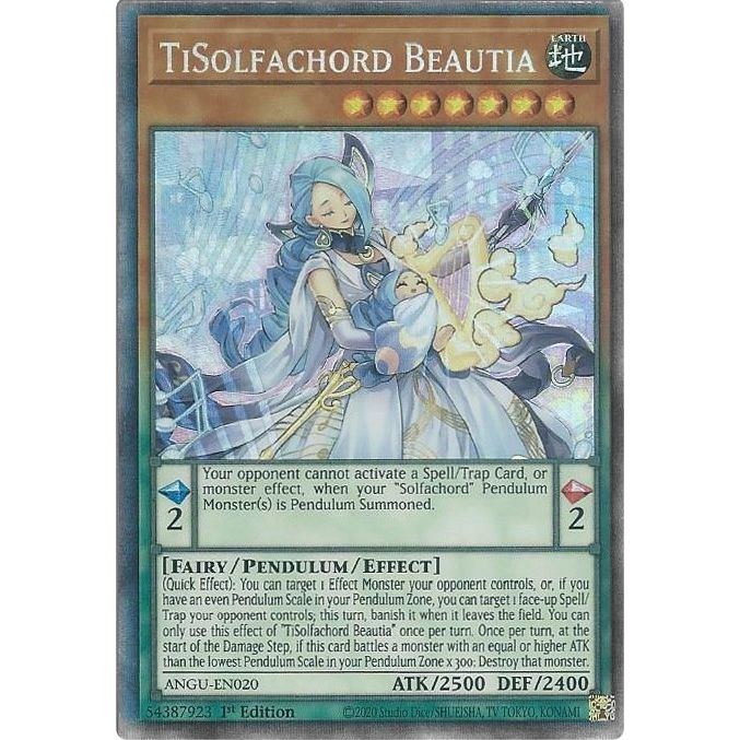 Image for TiSolfachord Beautia (CR) (ANGU-EN020) (ANGU) - YuGiOh