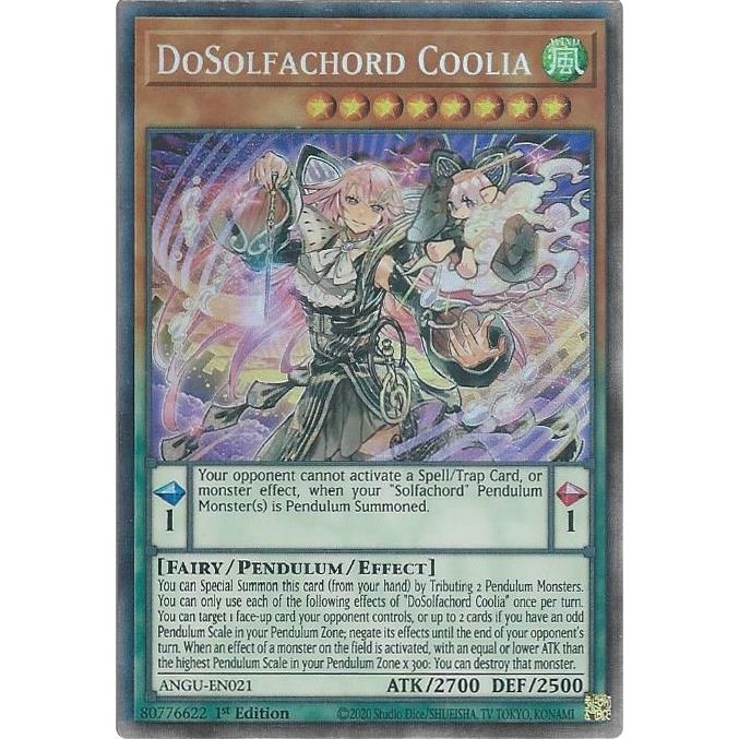 Image for DoSolfachord Coolia (CR) (ANGU-EN021) (ANGU) - YuGiOh