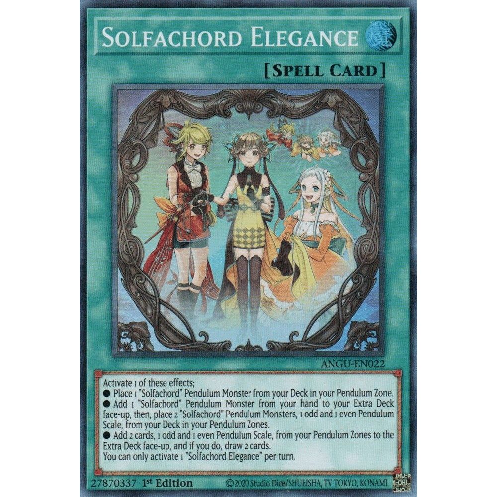 Image for Solfachord Elegance (ANGU-EN022) (ANGU) - YuGiOh