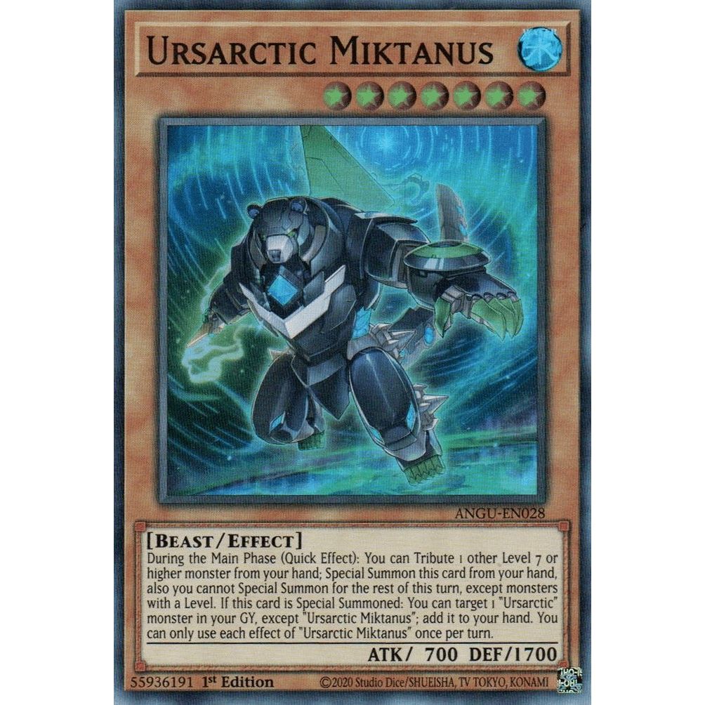 Image for Ursarctic Miktanus (ANGU-EN028) (ANGU) - YuGiOh