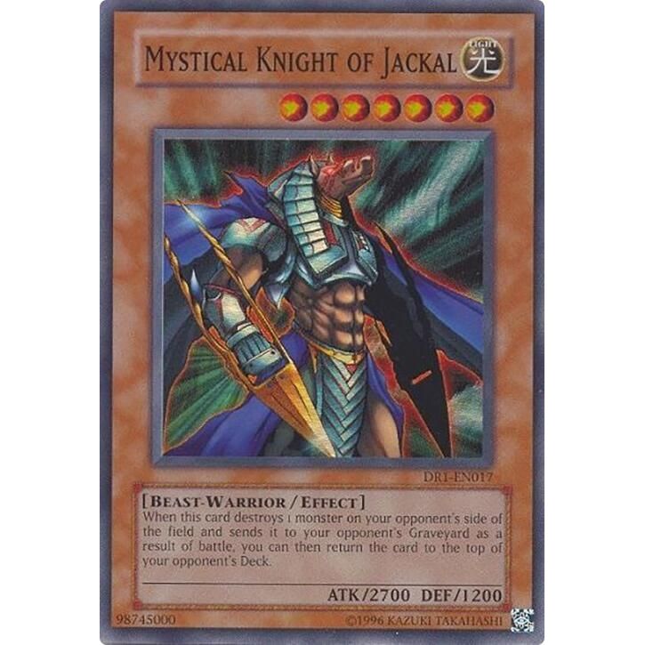 Image for Mystical Knight of Jackal (DR1-EN017) (DR1) - YuGiOh