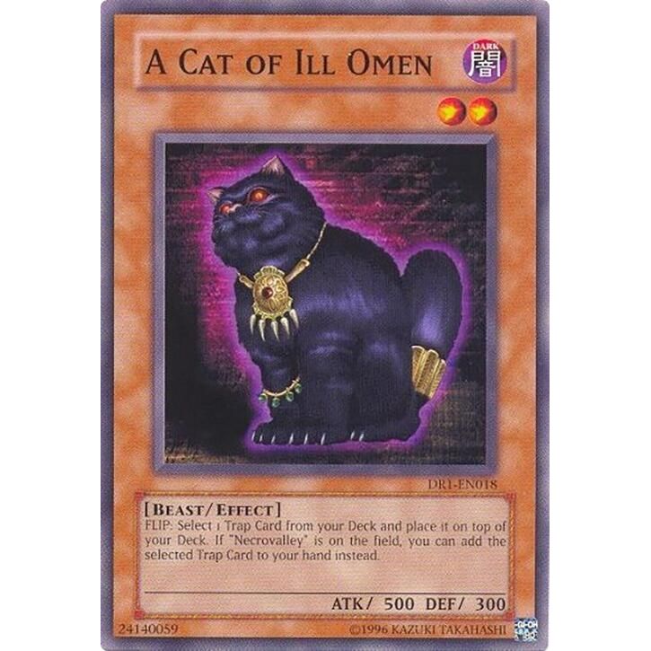 Image for A Cat of Ill Omen (DR1-EN018) (DR1) - YuGiOh