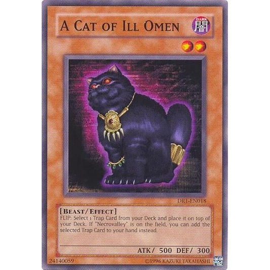 Image for A Cat of Ill Omen (DR1-EN018) (DR1) - YuGiOh