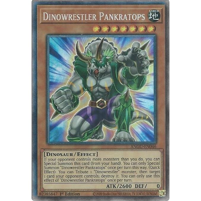 Image for Dinowrestler Pankratops (CR) (ANGU-EN046) (ANGU) - YuGiOh