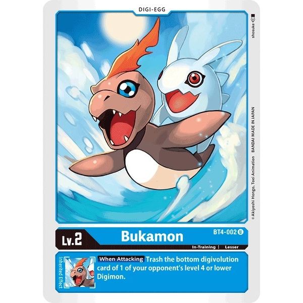 Image for Bukamon (BT4-002 U) (BT04) - Digimon Card Game
