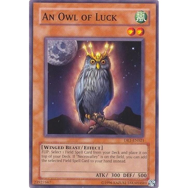 Image for An Owl of Luck (DR1-EN021) (DR1) - YuGiOh