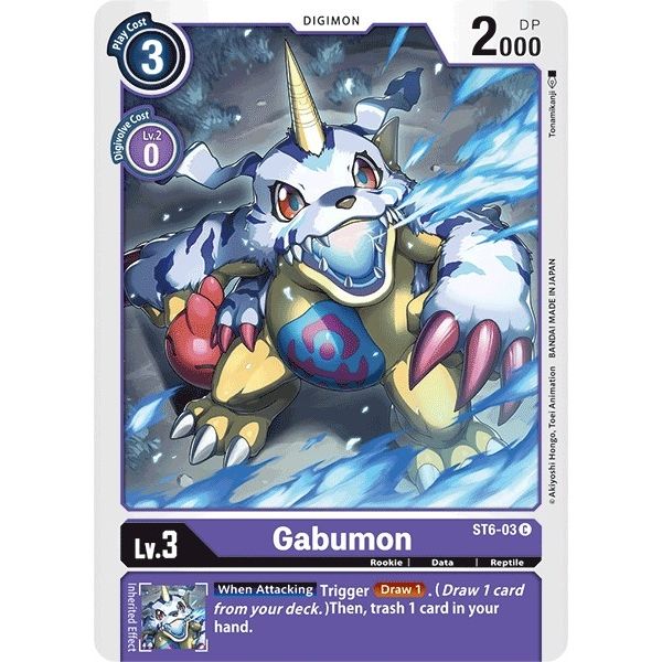 Image for Gabumon (ST6-03 C) (ST-6) - Digimon Card Game