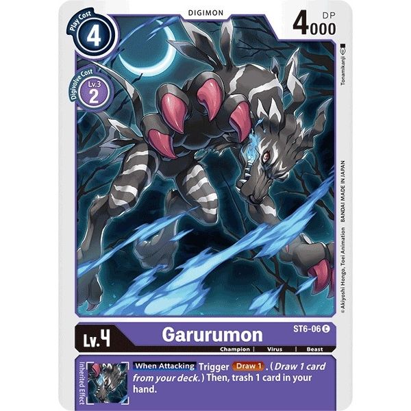 Image for Garurumon (ST6-06 C) (ST-6) - Digimon Card Game