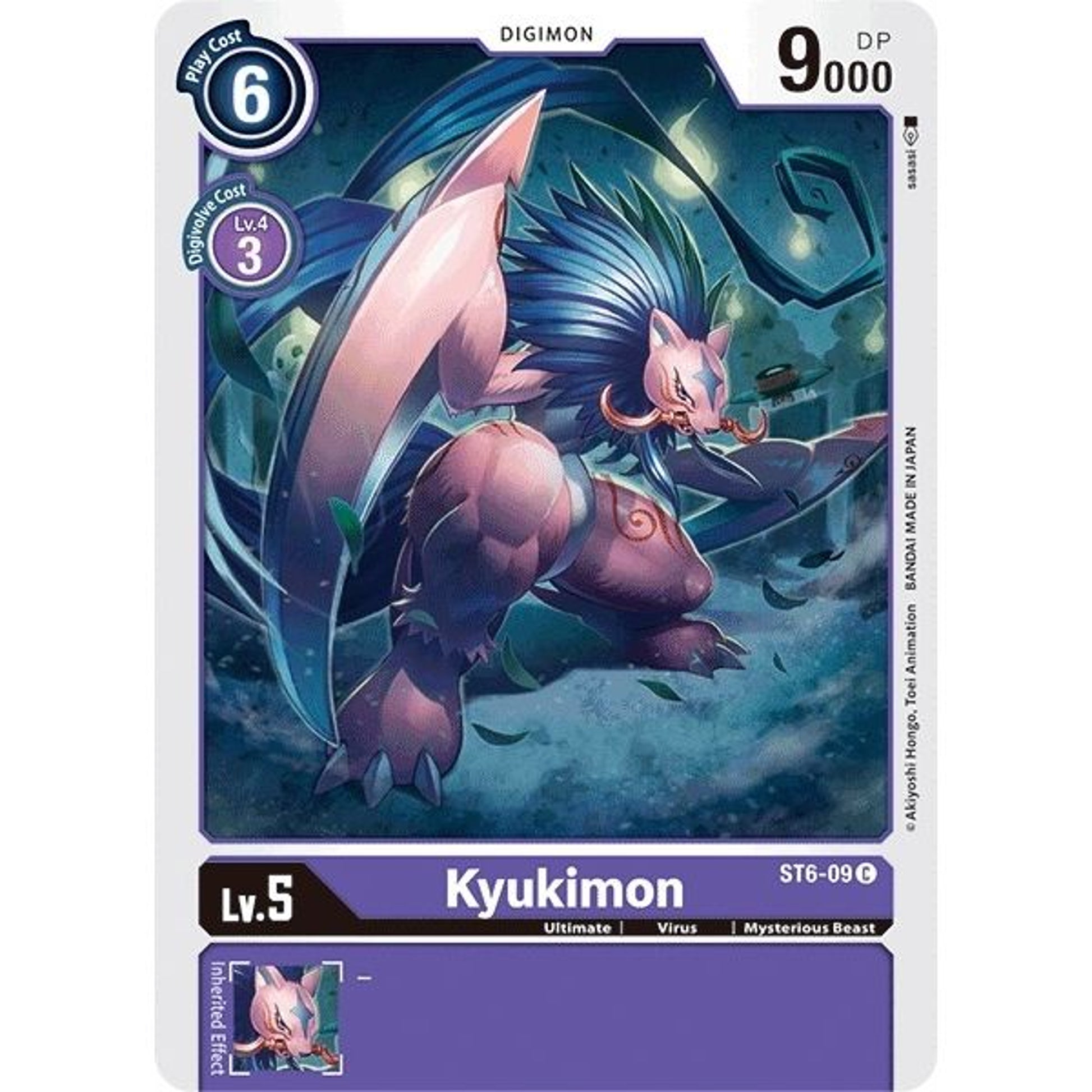 Image for Kyukimon (ST6-09 C) (ST-6) - Digimon Card Game