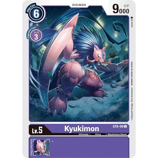 Image for Kyukimon (ST6-09 C) (ST-6) - Digimon Card Game